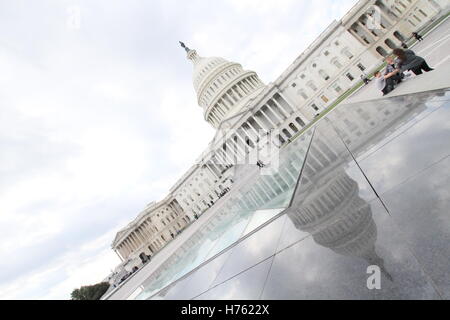 Negli Stati Uniti la costruzione di capitale in Washington, DC Foto Stock