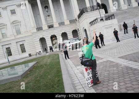 Negli Stati Uniti la costruzione di capitale in Washington, DC Foto Stock