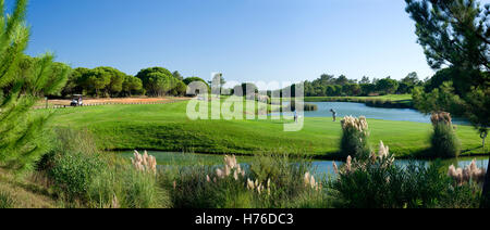 Portogallo Algarve; Campo da Golf Royal; Vale do Lobo; Foto Stock