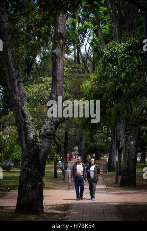 Park modo in La Soledad quartiere di Bogotá Foto Stock