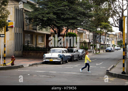 Park modo in La Soledad quartiere di Bogotá Foto Stock