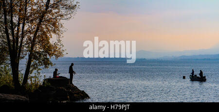 Lac du Bourget Foto Stock