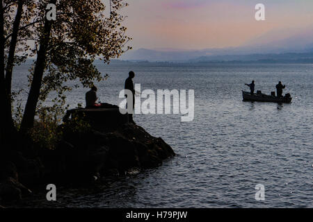 Lac du Bourget Foto Stock