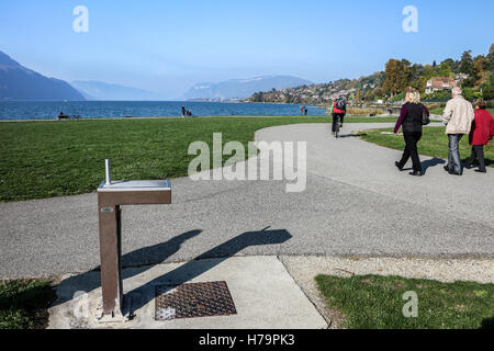 Lac du Bourget Foto Stock