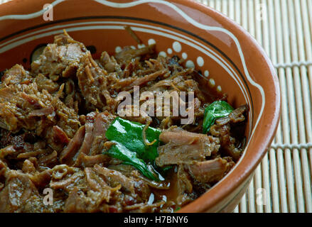 Boshintang - Coreano zuppa che include carne di cane Foto Stock