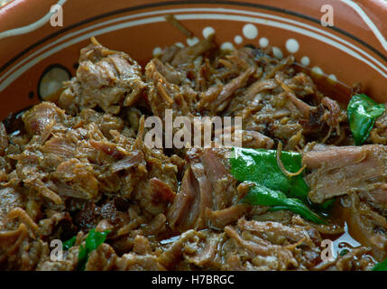 Boshintang - Coreano zuppa che include carne di cane Foto Stock