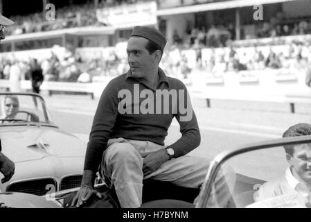 1958 Principe Behra Thai motor racing driver Parade Spa Belgio Foto Stock