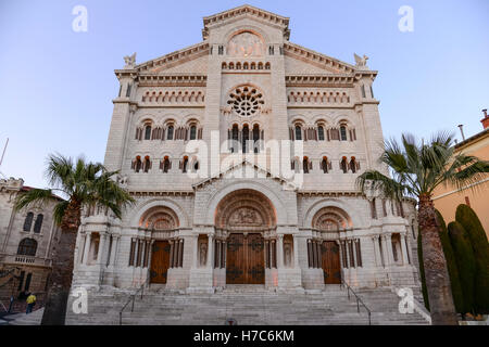 La Cattedrale di San Nicola, il Principato di Monaco Foto Stock