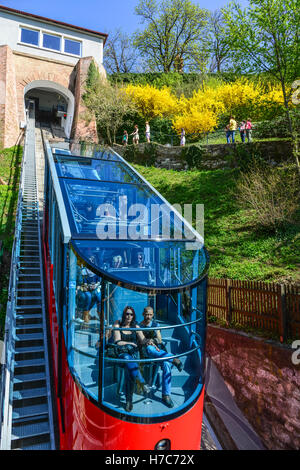 Il tram a Graz, Austria Foto Stock