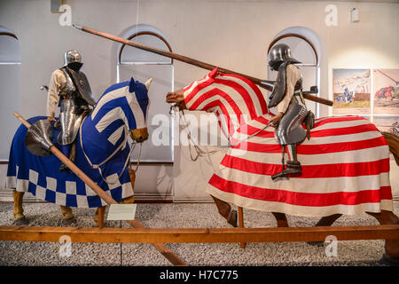 Interno di Ambras Castlet, Innsbruck, Austria Foto Stock