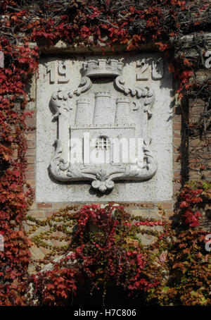 Arcate di Zagabria nel cimitero Mirogoj,Zagreb stemma,croazia,l'Europa,3 Foto Stock