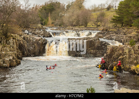 Bassa forza cascate Foto Stock