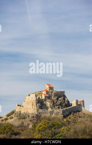 Rupea medievale rocca in Romania Foto Stock