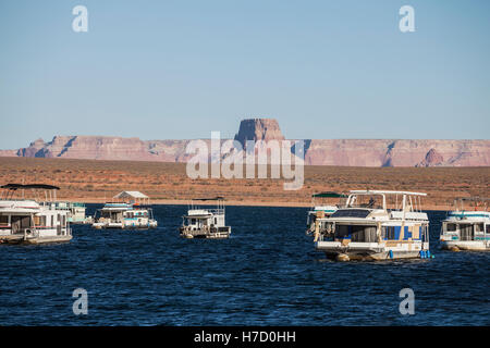 Il Lake Powell a Glen Canyon National Recreation Area in Northern Arizona. Foto Stock