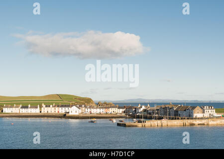 L'Isola di Whithorn - un villaggio sulla Penisola di Machars, Wigtownshire, Dumfries and Galloway, Scozia, Foto Stock