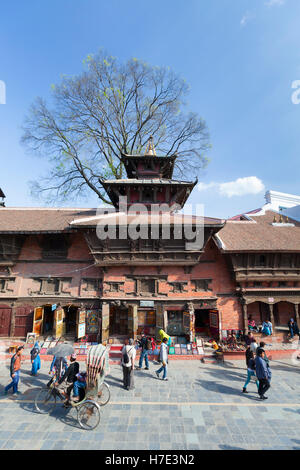 Tempio Bhagwati, Durbar Square, Kathmandu, Nepal Foto Stock