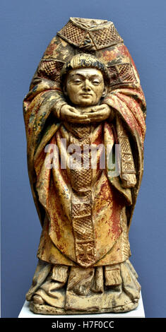 Il Santo St Martin ( 316 - 397) è stato vescovo di Tours xv secolo francia - francese Foto Stock