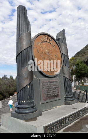 Le colonne d'Ercole, Gibilterra Foto Stock