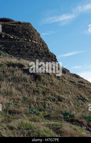 Hen Cliff, Kimmeridge Bay, Dorset, Regno Unito Foto Stock