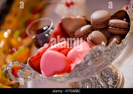 Pasticceria assortita platter Foto Stock