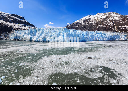 Margerie ghiacciaio nel Parco Nazionale di Glacier Bay, Alaska Foto Stock