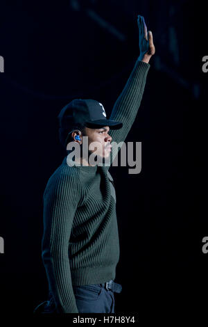 Los Angeles, Stati Uniti d'America. 5 Novembre, 2016. Possibilità il rapper esegue al vero e proprio show 2016 presentati da Real 92,3 al Forum di Los Angeles, Ca credito: la foto di accesso/Alamy Live News Foto Stock