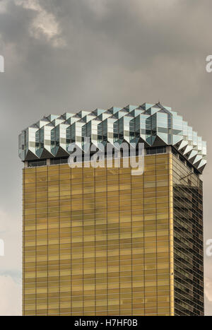 Birra Asahi headquarters building in Tokyo. Foto Stock