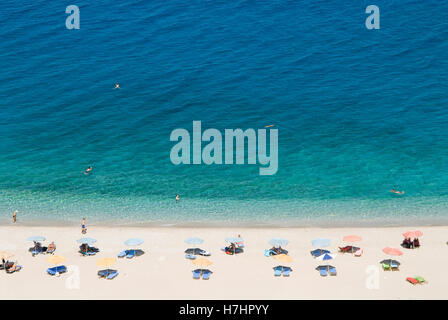 Apella Beach sull'isola greca di Karpathos, Grecia, Europa Foto Stock