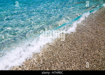 Apella Beach sull'isola greca di Karpathos, Grecia, Europa Foto Stock