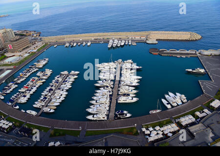 Zaitunay Bay, Beirut, Libano. Foto Stock