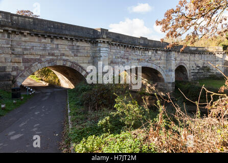 Avoncliff Aqueduct, Wiltshire, Inghilterra, Regno Unito Foto Stock