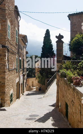 Fornalutx sull'isola delle Baleari Maiorca, Spagna, Europa Foto Stock