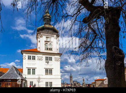 Collegio dei Gesuiti, Kutna Hora, UNESCO Città, Bohemia Repubblica Ceca Foto Stock