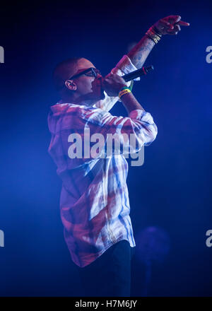 YG esegue al vero e proprio show 2016 presentati da Real 92,3 al Forum di Los Angeles, Ca Foto Stock