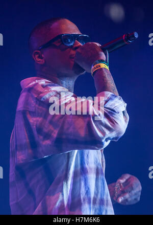 YG esegue al vero e proprio show 2016 presentati da Real 92,3 al Forum di Los Angeles, Ca Foto Stock