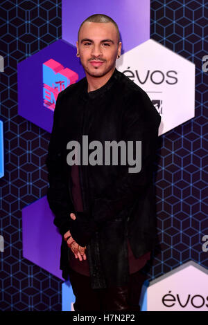 Fais frequentando la European MTV Europe Music Awards all'Ahoy Rotterdam, Paesi Bassi. Stampa foto di associazione. Picture Data: Domenica 6 Novembre, 2016. Vedere PA Storia SHOWBIZ MTV. Foto di credito dovrebbe leggere: Ian West/PA FILO Foto Stock