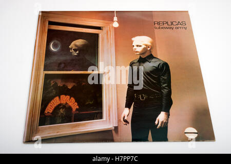 Repliche Gary Numan e Tubeway Army Foto Stock