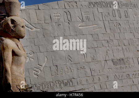 Bibliotheca Alexandrina la Biblioteca di Alessandria Foto Stock