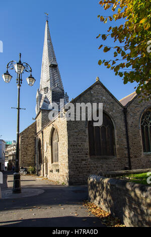 Barnstaple chiesa parrocchiale di San Pietro e Santa Maria Maddalena Foto Stock