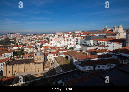 Coimbra Città Vecchia, Portogallo, Europa Foto Stock