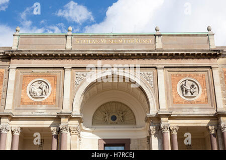 Statens Museum Kunst, National Gallery, Solvgade, Copenhagen, Danimarca Foto Stock