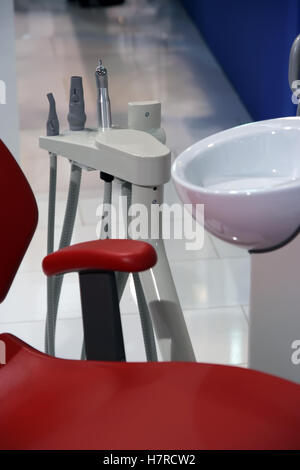 Dentisti set di attrezzi. Dentisti strumenti di office. Foto Stock