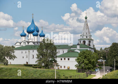Cremlino di Suzdal. Anello d'oro della Russia Foto Stock