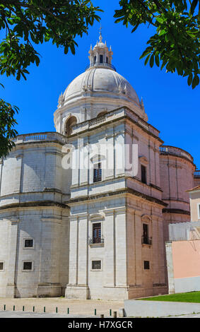 Santa Engracia Chiesa, Pantheon Nazionale (17esimo secolo) a Lisbona, Portogallo. Foto Stock