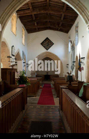 La Chiesa di San Pietro, Dumbleton, Gloucestershire, England, Regno Unito Foto Stock