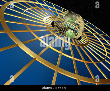 Concetto della terra Foto Stock