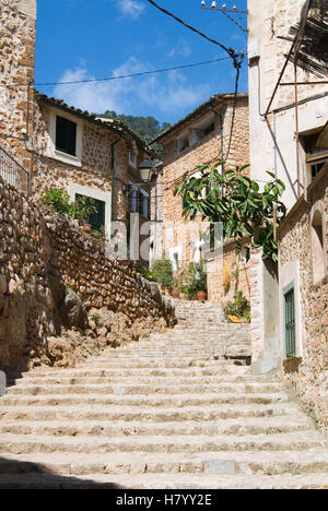 Fornalutx, Maiorca, isole Baleari, Spagna, Europa Foto Stock