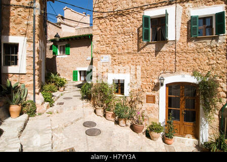 Fornalutx, Maiorca, isole Baleari, Spagna, Europa Foto Stock