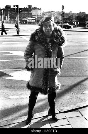 ELTON JOHN Inghilterra è il cantante e compositore in una visita a Stoccolma 1984 Foto Stock