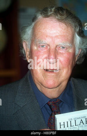 SIR EDMUND HILLARY 16 Giugno 2000 Foto Stock